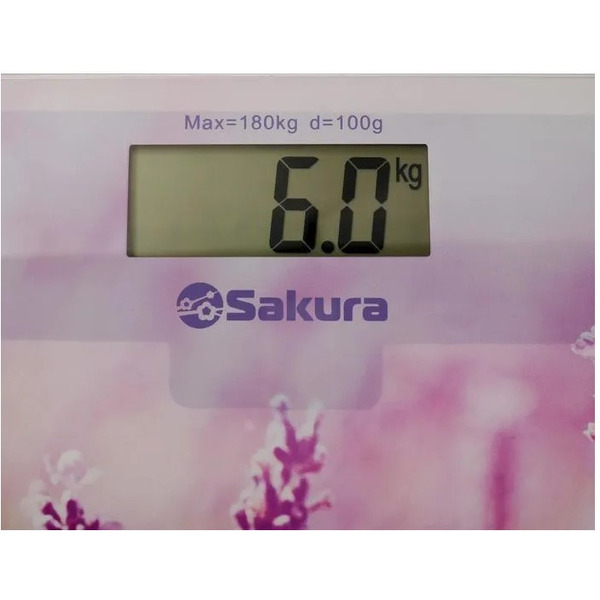 Напольные весы Sakura SA-5072LF (лаванда)