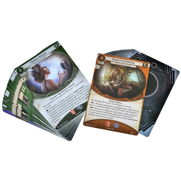 Настольная игра Hobby World 915849 Ужас Аркхэма Карточная игра : Пир в Хемлок-Вейл: Сыщики