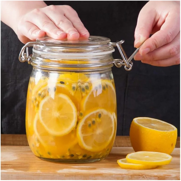 Банка для сыпучих продуктов PERFECTO LINEA 34-100111 WECKER 1000 мл