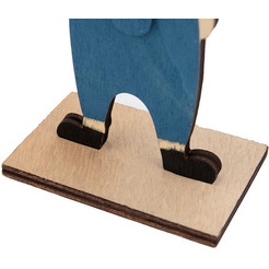 Деревянная фигурка NEON-NIGHT Гномик-бородач 504-008