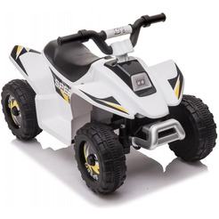 Детский электроквадроцикл RiverToys H001HH (Белый)