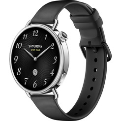 Смарт-часы Xiaomi Watch S4 41mm Fluororubber Strap Black (BHR07VRGL/M2502W1)