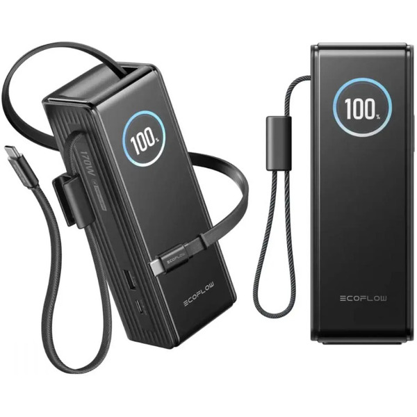Повербанк ECOFLOW RAPID 25k черный (25 000 мАч, 170 Вт)