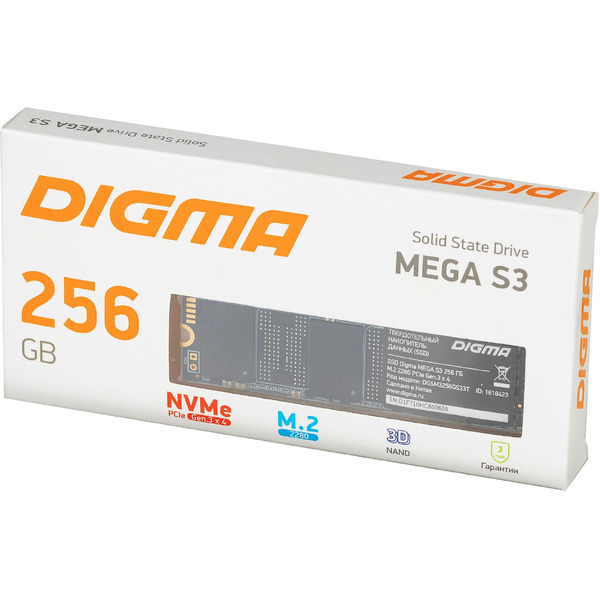 SSD Digma Mega S3 256GB DGSM3256GS33T