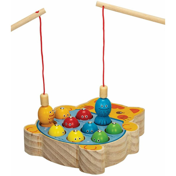 Развивающая игра BRAUBERG KIDS магнитная рыбалка " Кот" 665246