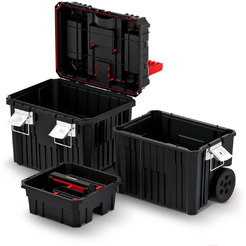 Ящик для инструментов Kistenberg Heavy Mobile Tool Trolley KHVWM-S411 (черный)
