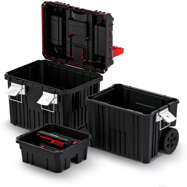 Ящик для инструментов Kistenberg Heavy Mobile Tool Trolley KHVWM-S411 (черный)