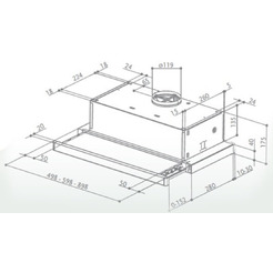 Вытяжка Faber Flox WH A50 315.0567.353