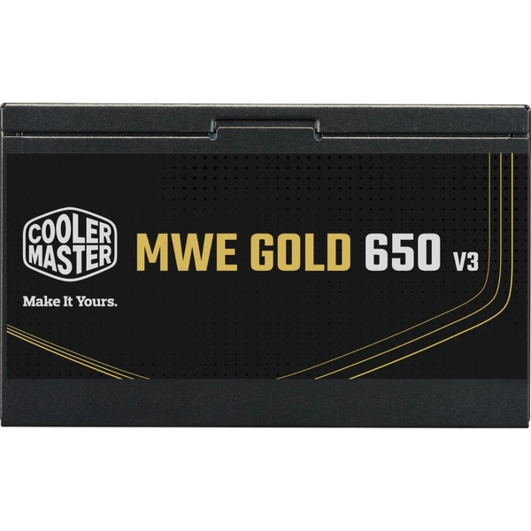 Блок питания Cooler Master MWE Gold 650 V3 ATX 3.1 Non-Modular MPE-6502-ACAAG-3BEU