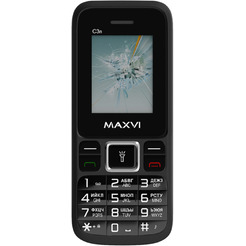 Мобильный телефон Maxvi C3n (черный)