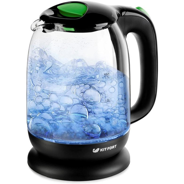 Чайник Kitfort KT-625-2, зелёный