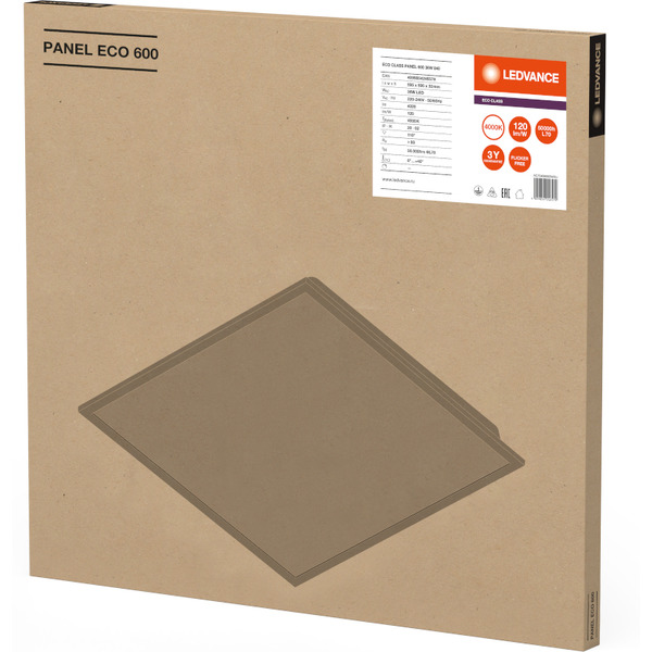 Светильник LEDVANCE PANEL 600 36W 4000К
