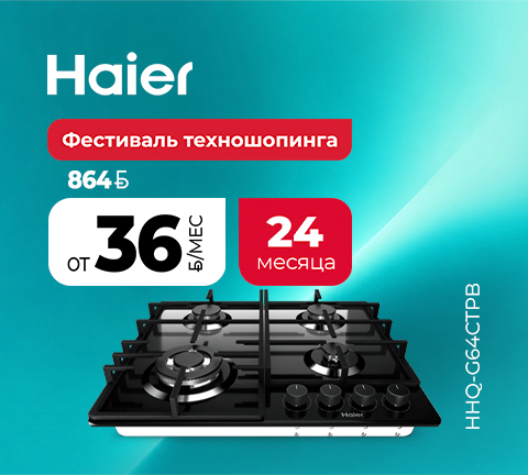 Фестиваль техношопинга! Суперцены на встраиваемую технику Haier!