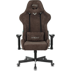 Кресло игровое Zombie VIKING KNIGHT Fabric Light-10 (1372996) темно-коричневый