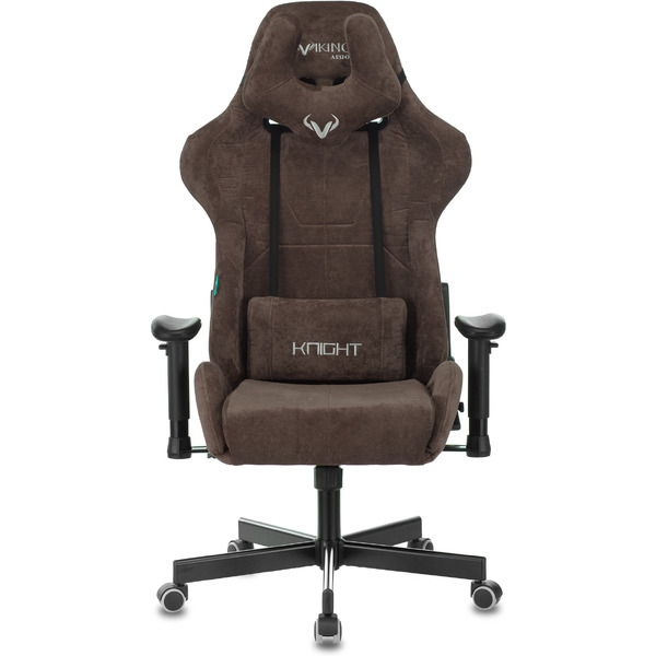 Кресло игровое Zombie VIKING KNIGHT Fabric Light-10 (1372996) темно-коричневый