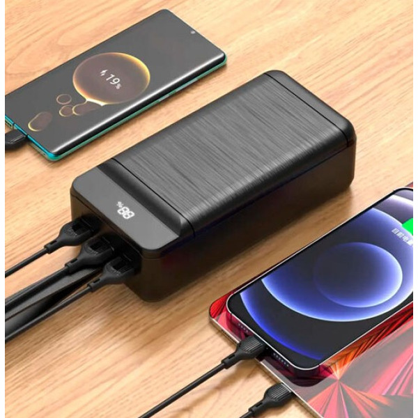 Внешний аккумулятор XO PR159 60000mAh (черный)