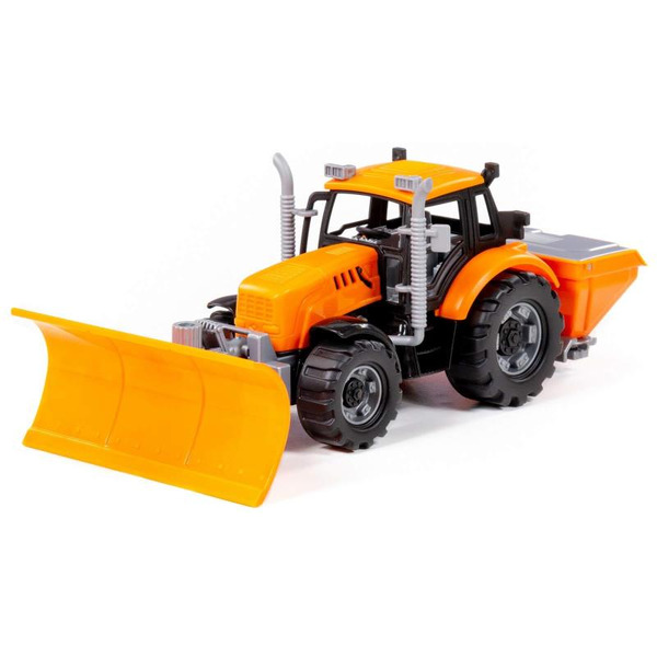 Трактор Полесье Прогресс Снегоуборочный 91772 (оранжевый)