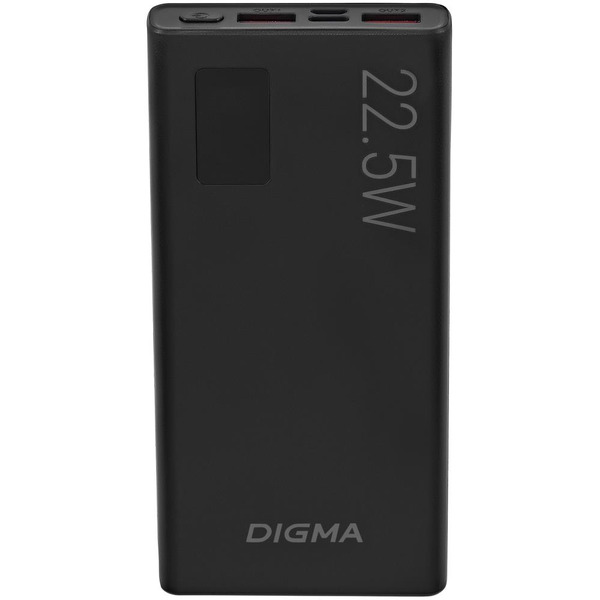 Портативное зарядное устройство Digma DGPF10A 10000mAh (черный)