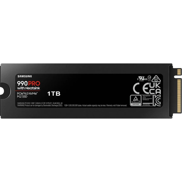 SSD Samsung 990 Pro с радиатором 1TB MZ-V9P1T0CW