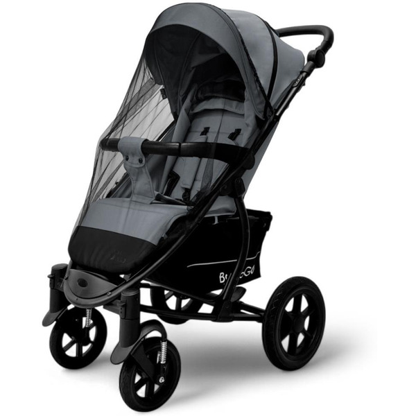 Детская прогулочная коляска Bubago Model One BG 173-1 (темно-серый)