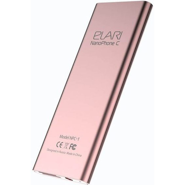 Мобильный телефон ELARI NanoPhone C (розовый)