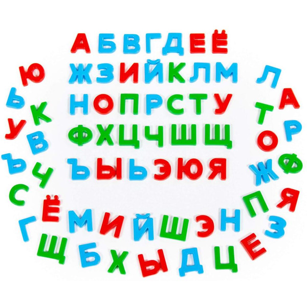 Алфавит Полесье Первые уроки (66 букв, магнит)