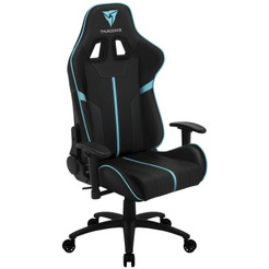 Кресло компьютерное THUNDERX3 BC3 Classic Black-Cyan AIR