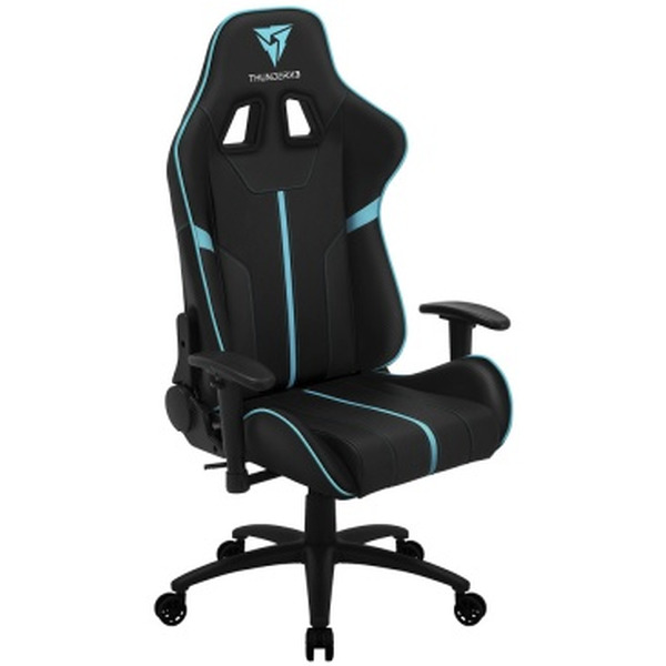 Кресло компьютерное THUNDERX3 BC3 Classic Black-Cyan AIR