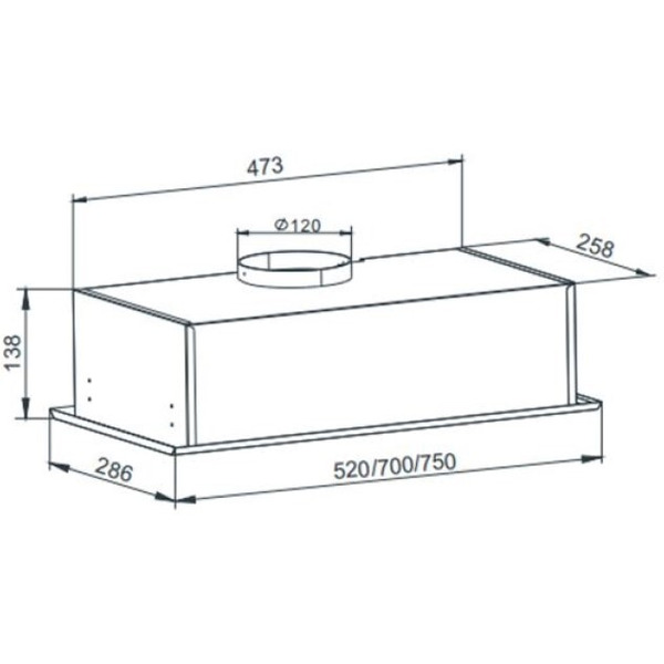 Вытяжка кухонная ZORG CLASSICO 850 52 M белая