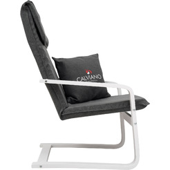 Кресло-качалка Calviano Soft 1 (серый)