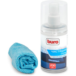 Чистящий набор Buro BU-Glcd (салфетка + гель, 200 мл)