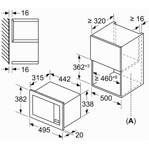 Микроволновая печь Bosch BFL523MW3