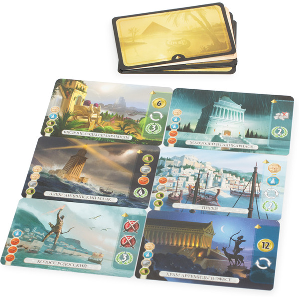 Настольная игра Стиль жизни 7 Чудес: Дуэль