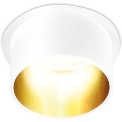 Точечный светильник Ambrella light TN201 WH/GD