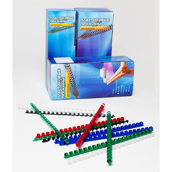 Пластиковые пружины Office Kit 32мм / BP2101 (50шт, белый)