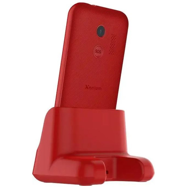 Кнопочный телефон Xenium X718 (красный)