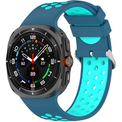 Ремешок Bingo Sport для SAMSUNG Galaxy Watch Ultra 47 мм (синий с мятой)
