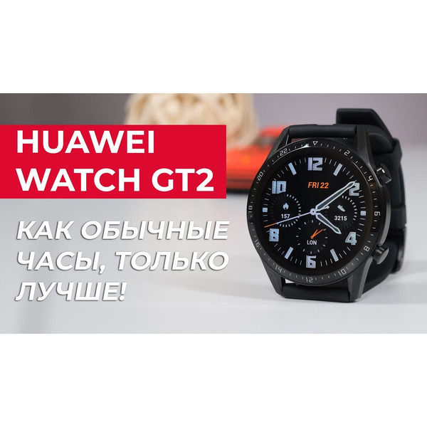 Смарт-часы Huawei Watch GT2 (LTN-B19) матовый черный