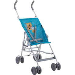 Коляска прогулочная «трость» Lorelli Flash 2017 Blue Hello Bear (10020431718)