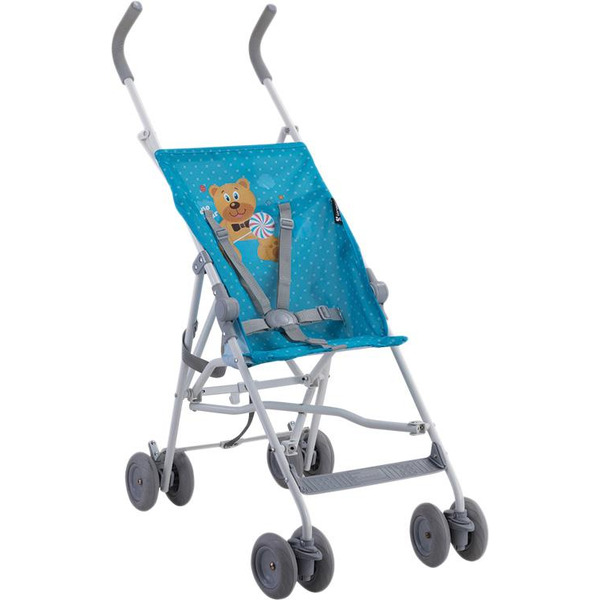 Коляска прогулочная «трость» Lorelli Flash 2017 Blue Hello Bear (10020431718)