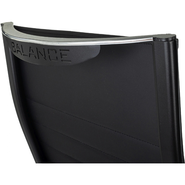 Офисное кресло Бюрократ CH BALANCE (черный, экокожа)