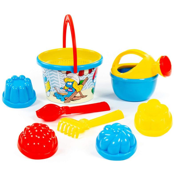 Набор игрушек для песочницы Полесье Смурфики-5 №3 65292