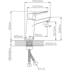 Смеситель Econoce EC0571BL