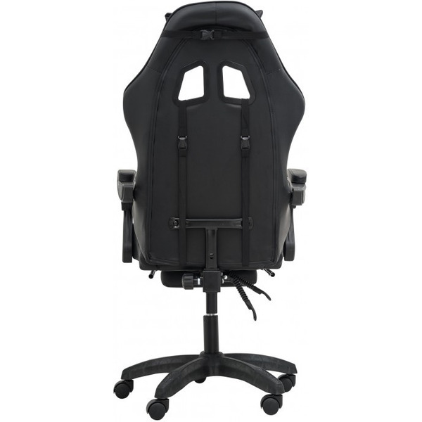 Игровое кресло Calviano 1583 (черное, вибромассажное)