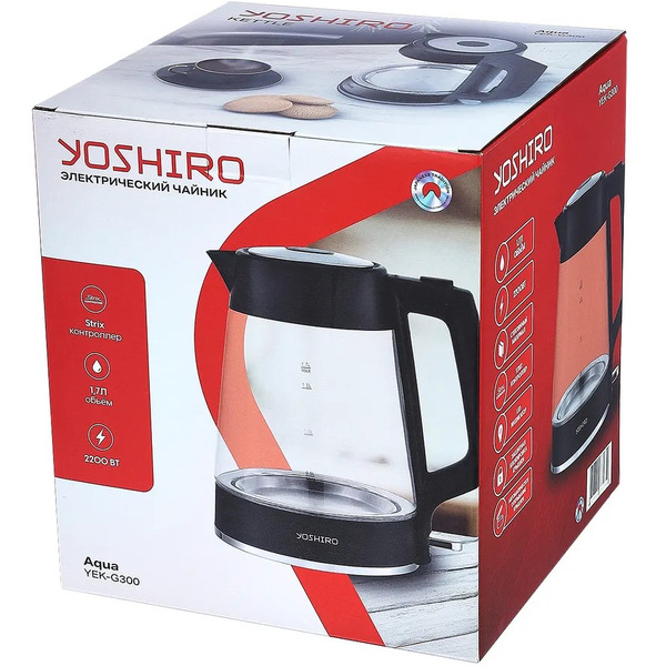 Электрический чайник YOSHIRO YEK-G300