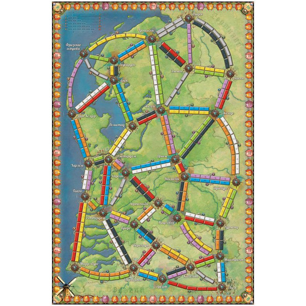Настольная игра Hobby World Ticket to Ride : Нидерланды 915916