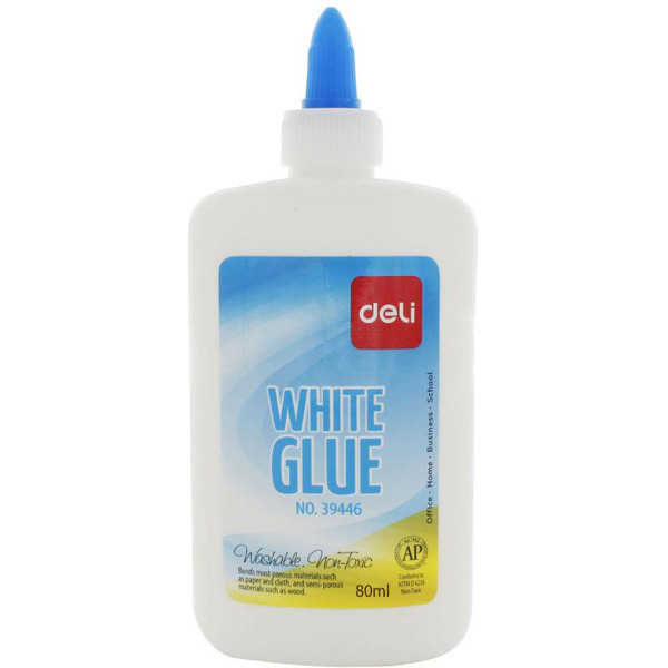 Клей ПВА DELI 80 мл 39446