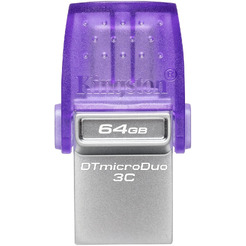 USB Flash Kingston DataTraveler MicroDuo 3C 64GB (DTDUO3CG3/64GB)
