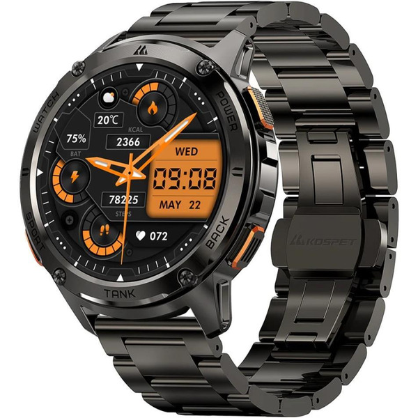 Умные часы Kospet Tank T3 Ultra Special Edition (черный)