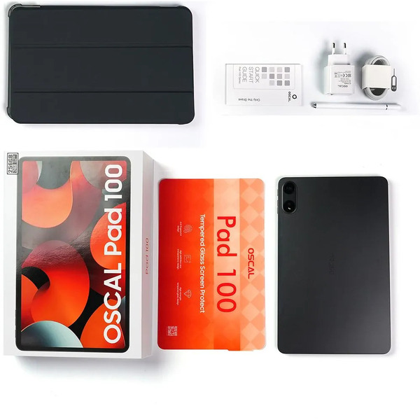 Планшет Oscal Pad 100 LTE 8GB/256GB (серый)